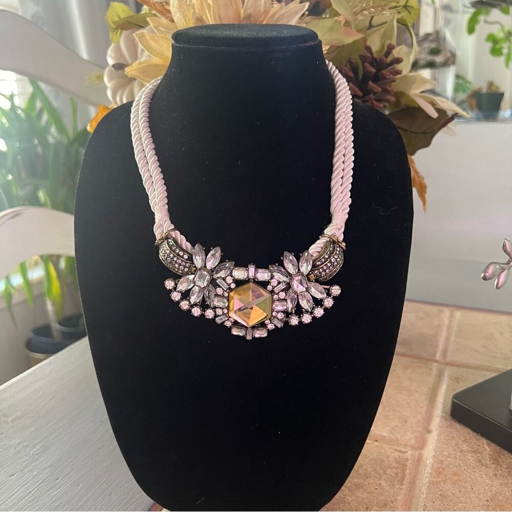 Bling Statement Rope Necklace - Picture 2 of 6